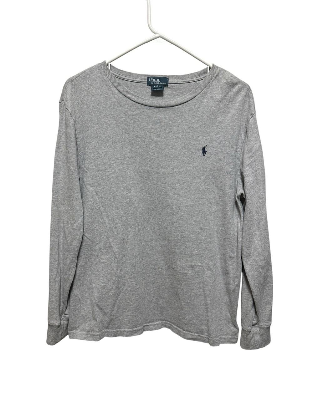 Polo by Ralph Lauren. Heather Gray Crewneck Tee